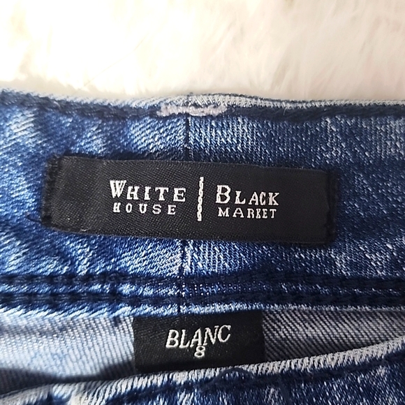 White House, Black Market, Slim Crop, Sz 8, L 25 - Picture 5 of 8